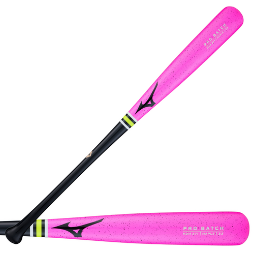 Mizuno Pro Batch MZM 271 Maple Baseball Bat - Pink Glo/Black