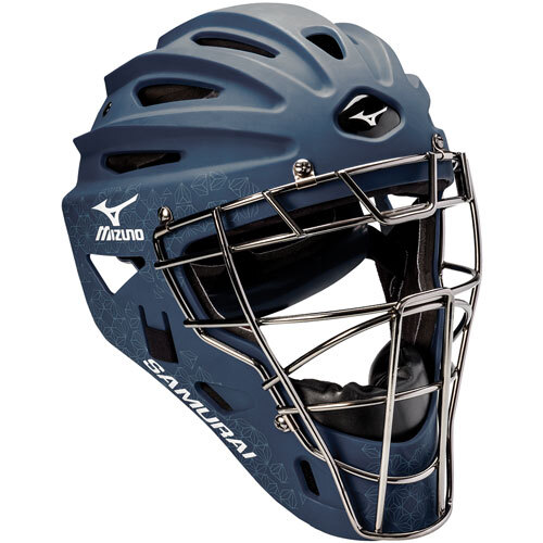 Mizuno Samurai G4 Intermediate Catcher's Helmet NAVY