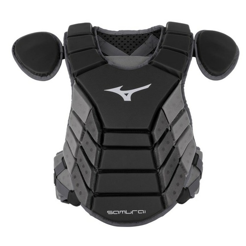 Mizuno Samurai Adult Chest Protector 16 inch Black