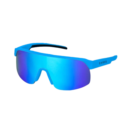 Carve VELOCITY Performance YOUTH Sunglasses - Blue/Blue