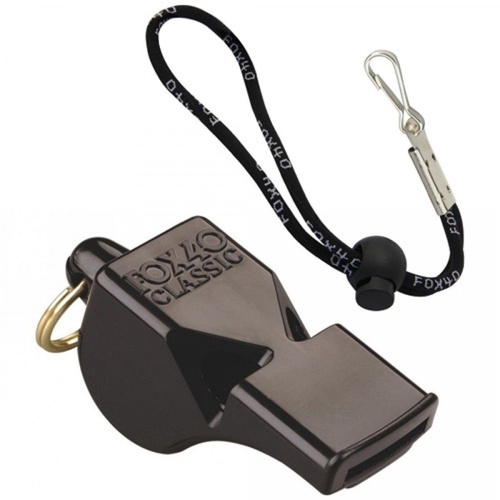 Fox 40 Classic Whistle with Breakaway Lanyard