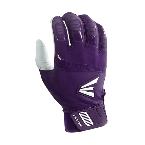 Easton Walk-Off Adult Batting Gloves - Purple
