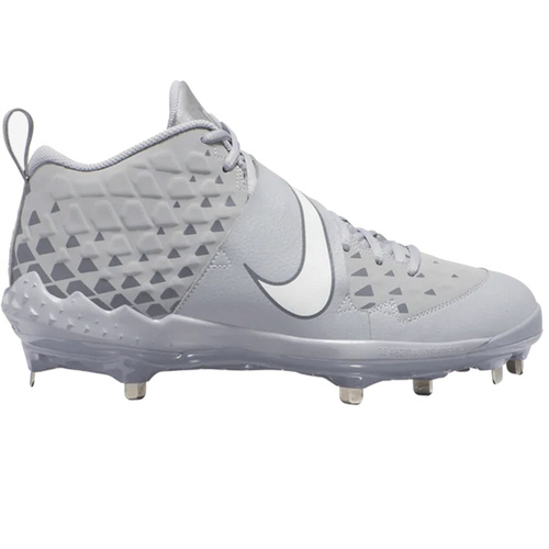 NIKE Force Air Trout 6 PRO Metal Cleats Grey 14