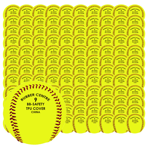 GTX BB-SAFETY9Y Reduced Injury 9 inch Yellow - 10 DOZ BULK