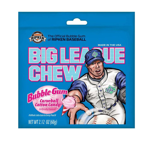 Big League Chew Bubble Gum - Cotton Candy