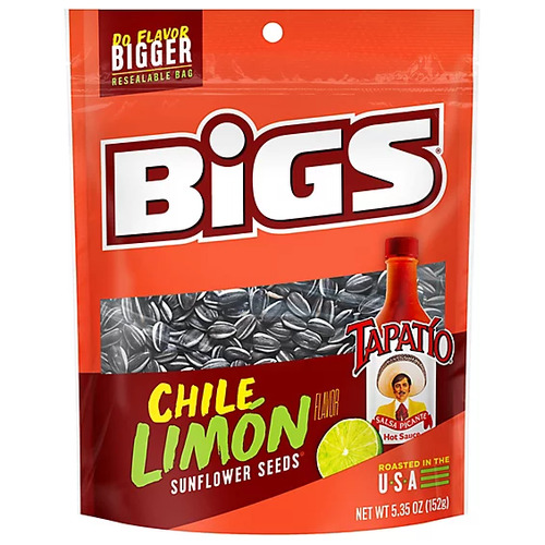 BIGS Sunflower Seeds 5.35 oz - Chile Limon