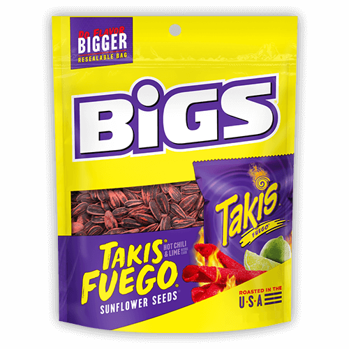 BIGS Sunflower Seeds 5.35 oz - Takis Fuego