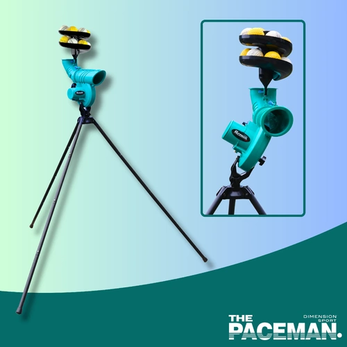 Paceman 195XT Pitching Machine - Compatible with real baseballs