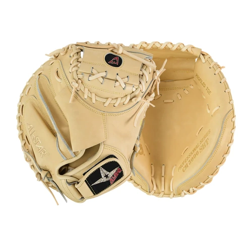All Star PRO ELITE Baseball Catchers Glove 34 inch - Blonde