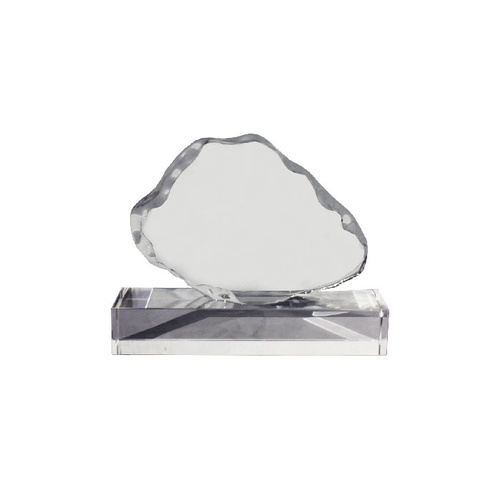Crystal Trophy - Iceberg with Crystal Clear Base #37