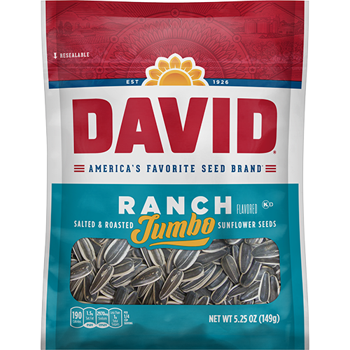 David Sunflower Seeds 5.25 oz - Ranch