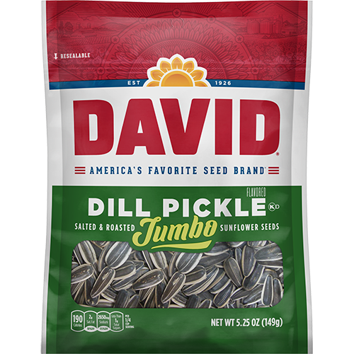 David Sunflower Seeds 5.25 oz - Dill Pickle