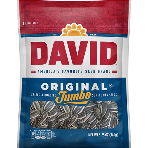 David Sunflower Seeds 5.25 oz - Original Salted