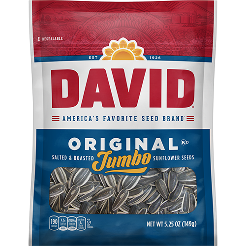 David Sunflower Seeds 5.25 oz - Original Salted