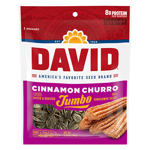 David Sunflower Seeds 5.25 oz - Cinnamon Churro