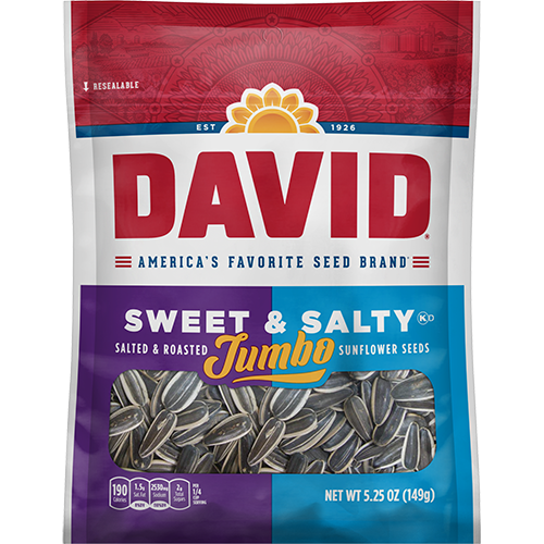 David Sunflower Seeds 5.25 oz - Sweet & Salty
