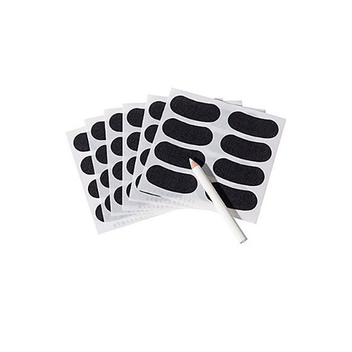 Eye Black Stickers with White Pencil (20 pairs)