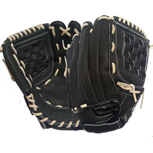 GTX Genuine Leather Ball Glove 12.5 inch - Black/Black