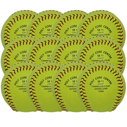 GTX SB-11 Leather Skin Match Softball - 11 inch - Dozen