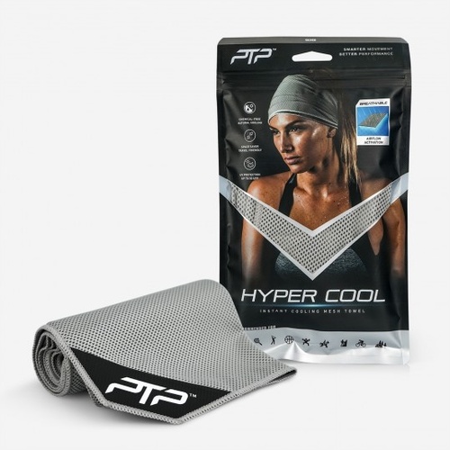 PTP Hyper Cooling Towel - Silver Grey