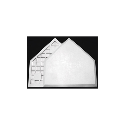 Home Plate w Waffle Underside - Portable 1/2 inch