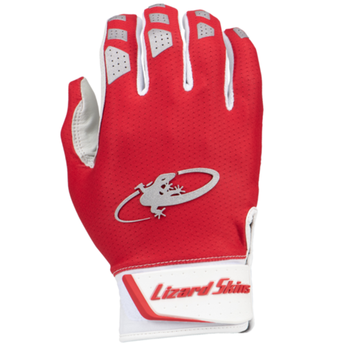 Lizard Skins Komodo V2 Batting Gloves - Red