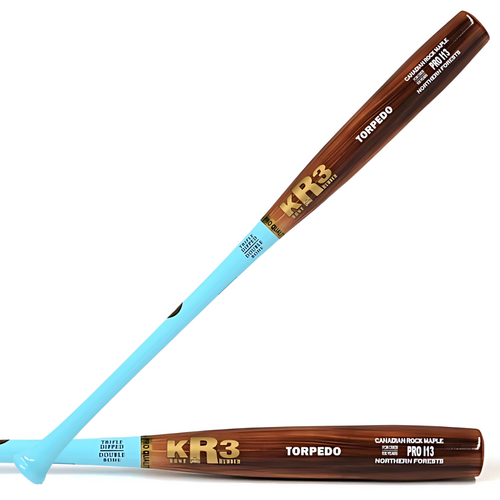 KR3 Canadian Rock Maple I13 TORPEDO Baseball Bat