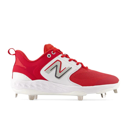 New Balance L3000V6 Fresh Foam Metal Cleats - Red