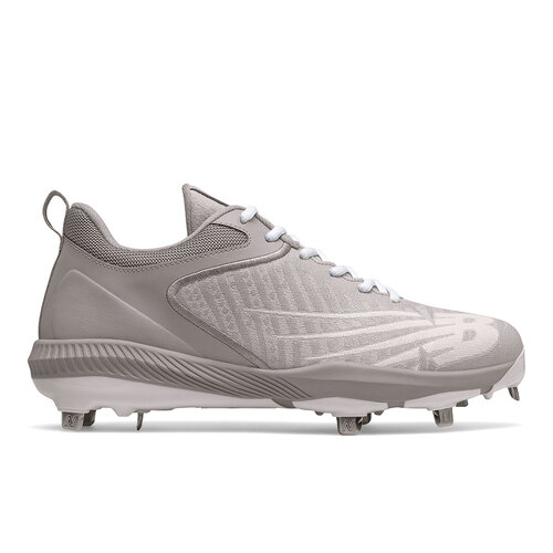 New Balance L4040V6 FuelCell Metal Cleats - Grey
