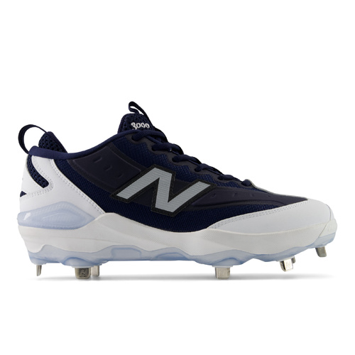 New Balance 3000v8 2E Metal Cleats - Navy