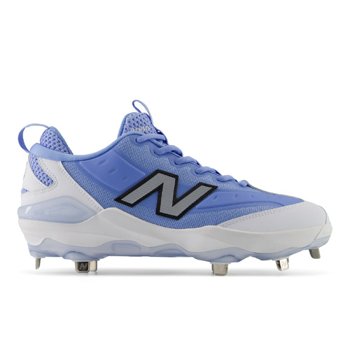 New Balance 3000v8 2E Metal Cleats - Sky Blue