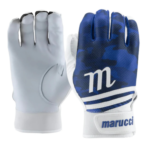 Marucci Crux Adult Batting Gloves - Navy