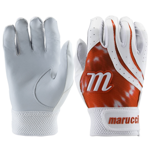 Marucci Iris LADIES Batting Gloves - Red Tie-Dye