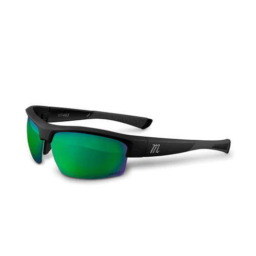 Marucci MV463 Performance Sunglasses - Black/Green