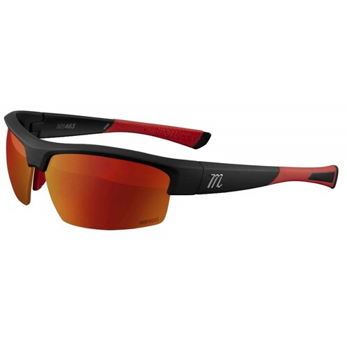 Marucci MV463 Performance Sunglasses - Black/Violet/Red