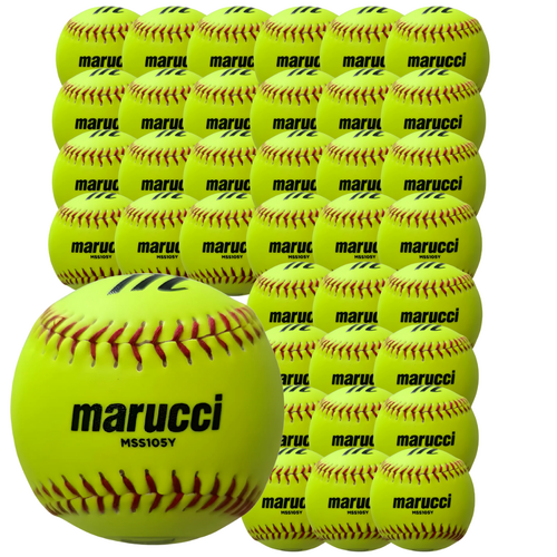 Marucci Soft Core 10.5 inch Softball - 3 Doz Pack
