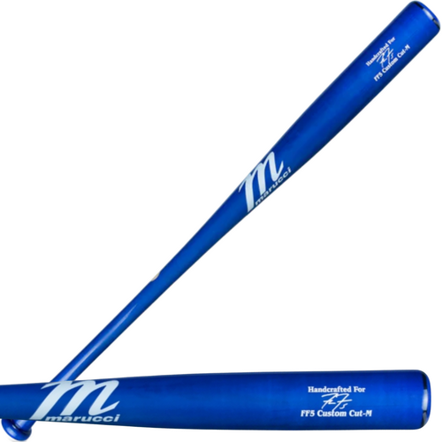 Marucci Pro Exclusive FREEMAN5 Maple Wood Baseball Bat - Royal Blue
