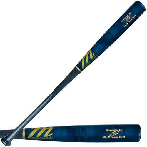 Marucci Pro Exclusive GLEY25 Maple Wood Baseball Bat - Fog/Navy