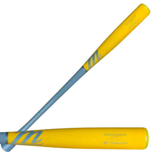 Marucci Pro Model TVT PUCK Maple Wood Baseball Bat - Yellow/Grey