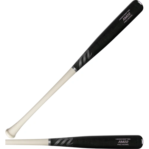 Marucci Pro Model AM22 Maple Wood Baseball Bat - Whitewash/Fog