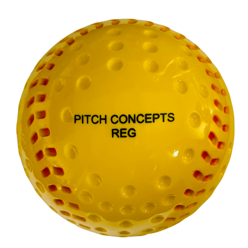 Pitch Concepts REG Ball with Baseball Seam - Dozen - Suitable for Paceman 245 Machine