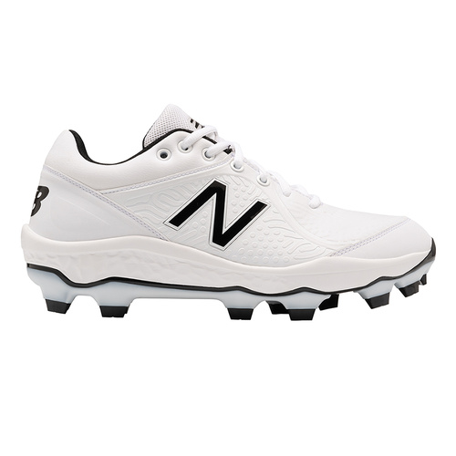 New Balance PL3000v5 2E Fit Moulded Cleats - White