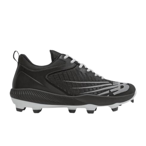 New Balance PL4040V6 Moulded Cleats Black/White