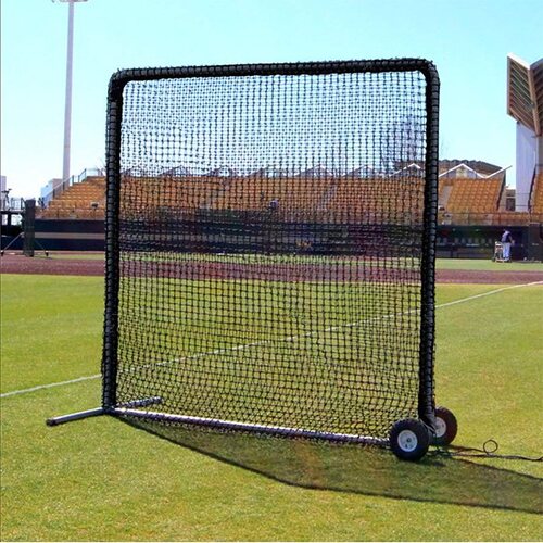 Heavy Duty 8x8 Pro Field Screen with Wheels & Padding Kit