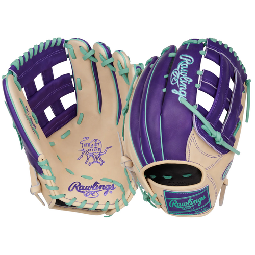 Rawlings HOH ColorSync Outfield Baseball Glove 12.75 inch PROR303-6CPU