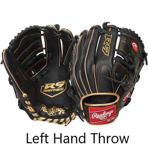 Rawlings R9 Baseball Glove 12 inch LHT R9206-9BG