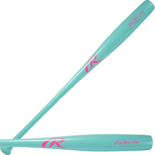 Rawlings Big Stick Elite TORPEDO I13T Maple Bat - Mint/Pink