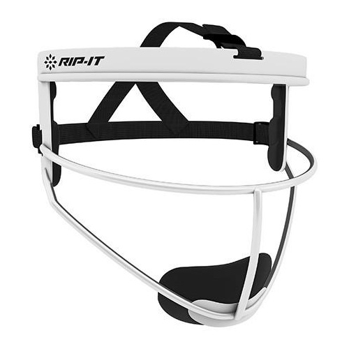RIP-IT Defense PRO Softball Fielding Face Mask - Adult White