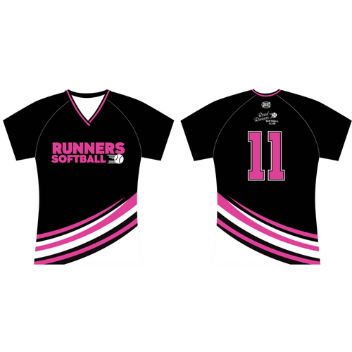 Road Runners Softball Club PINK Round Top
