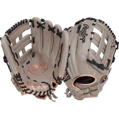 Rawlings R9 Fastpitch Softball Glove 12 inch Grey